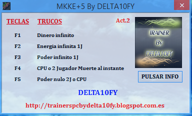 Mortal Kombat Komplete Edition (Spanish) Trainer +5